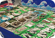 とまりん　鮮魚売場