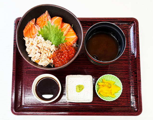 サーモン親子丼