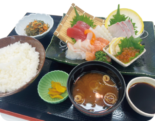 上お刺身定食